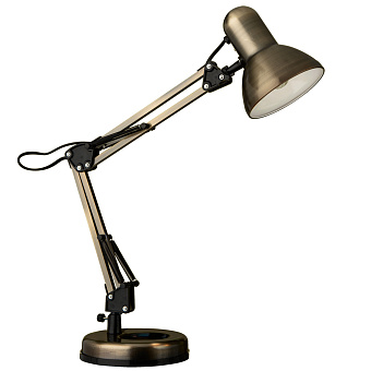 Настольная лампа офисная Arte Lamp JUNIOR A1330LT-1AB 40Вт E27