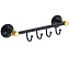 Крючок FIXSEN Luksor FX-71605-4B золото/чёрный