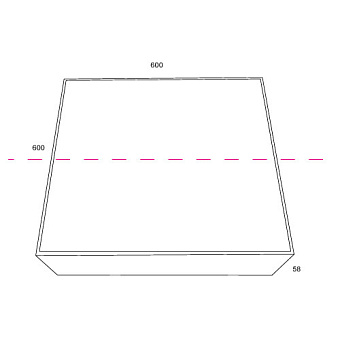 Светильник потолочный Maytoni Zon C067CL-L96W3K 96Вт LED
