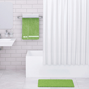 Шторка для ванной WASSERKRAFT Vils 180х180см белый