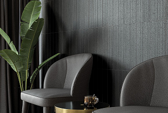 Неполированный керамогранит WOW ENSO 120869 Graphite 50,05х9,8см 0,785кв.м.