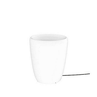 Светильник ландшафтный Nowodvorski Flowerpot 9711 60Вт IP44 E27 белый