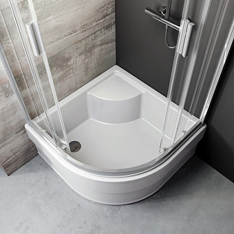 Угловое ограждение RAVAK Blix BLCP4 3B240140ZH 175х80см стекло белый
