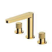 Смеситель для раковины WASSERKRAFT Ems 7600 7635 золотой