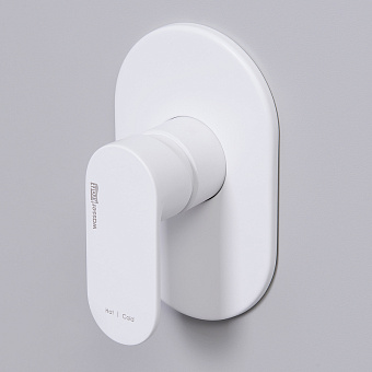 Смеситель для душа WASSERKRAFT Mindel 8551 белый (матовый)