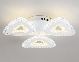 Люстра потолочная Ambrella ACRYLICA Original FA4018 62Вт 3 лампочек LED