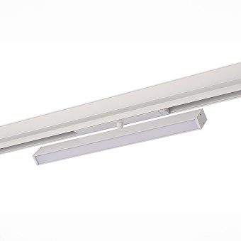 Трековый светильник ST Luce SKYLINE 220 ST378.506.18 18Вт LED белый для однофазного трека