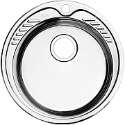Мойка кухонная IDDIS Suno SUN49S0i77K 49х49см сатин
