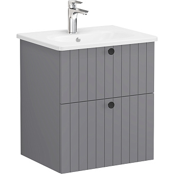 Тумба с раковиной VITRA Root Groove 69417 47х60,5х67см