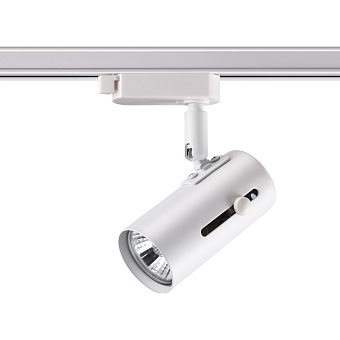 Трековый светильник Novotech PORT 370413 50Вт GU10 белый для однофазного трека