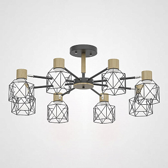 Люстра потолочная ImperiumLOFT Corf 189477-26 480Вт 8 лампочек E27