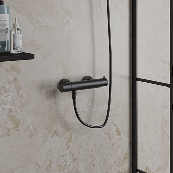 Смеситель для душа Paini Cox 78PZ511TH чёрный брашированный