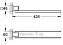 Полотенцедержатель GROHE Allure 40342000 хром 42,6см