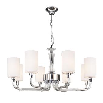 Люстра подвесная Eurosvet Catania 60120/8 хром Smart 40Вт 8 лампочек E14