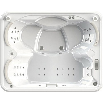 Мини бассейн СПА RADOMIR DeLuxe 1-30-0-0-0-0531П 2140х1680х60см 0,7куб.м