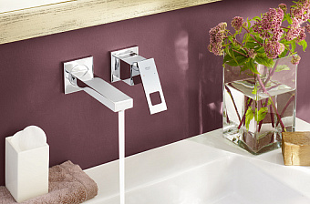 Смеситель для раковины GROHE Eurocube 19895000 хром