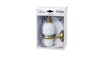 Дозатор FIXSEN RETRO FX-83812 античная латунь