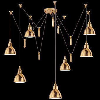 Люстра подвесная Lightstar Acrobata 761078 280Вт 7 лампочек E14