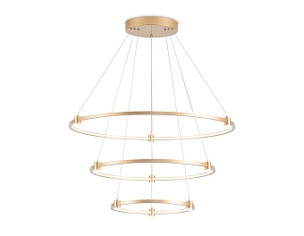 Люстра подвесная Ambrella COMFORT LineTech FL5516 90Вт 12 лампочек LED