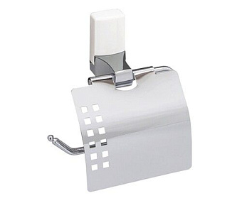 Держатель туалетной бумаги WASSERKRAFT Leine K-5000 WHITE K-5025WHITE бежевый/хром