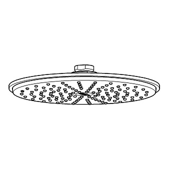 Верхний душ GROHE Rainshower Cosmopolitan 210 28373000 хром