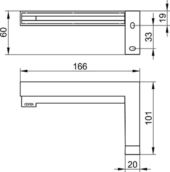 Держатель туалетной бумаги Keuco Edition 90 19162010000 хром