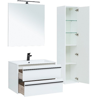 Тумба под раковину подвесная AQUANET Lino 253903 49,5х79х53см