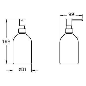 Дозатор VITRA Origin A4489126 медь