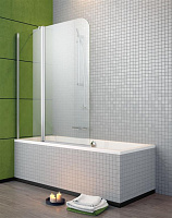Стеклянная шторка на ванну RADAWAY Eos PND II 110 R 150х110см