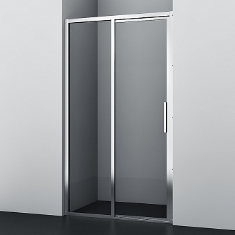 Душевая дверь WASSERKRAFT Lopau 32S05L 200х120см стекло прозрачное