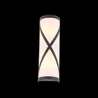 Светильник фасадный ST Luce AGIO SL076.411.01 120Вт IP20 E27 чёрный