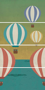 Декор ABK Wide & Style PF60001881 D+ CP BALLOON C 240х120см 11,52кв.м.