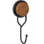 Крючок FIXSEN Magic Wood FX-46005 чёрный матовый