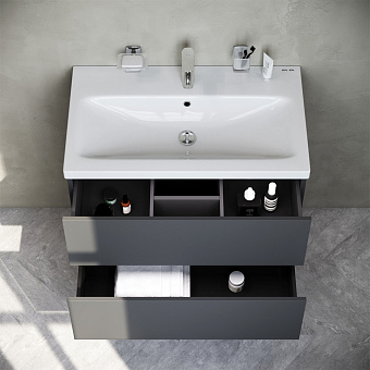 Тумба под раковину подвесная AM-PM Gem M90FHX07522GM 41х75х54см