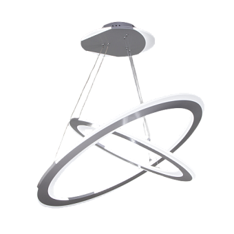 Светильник подвесной Eurosvet VIRTUS 90231/2 серебро 145Вт LED