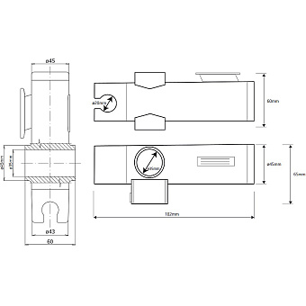 Держатель для душа BEMETA 338514372