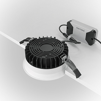 Светильник точечный встраиваемый Maytoni Okno DL053-12W3K-W 12Вт LED