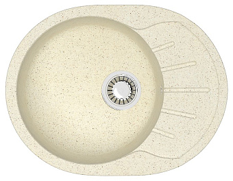 Мойка кухонная Azario Light CS00079919 57,5х44см бежевый