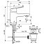 Смеситель для раковины IDEAL STANDARD CERAPLAN BD204AA chrome