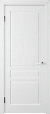 Межкомнатная дверь Владимирская фабрика дверей Stockholm Stockholm Polar Эмаль 800х2000мм глухая