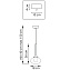 Светильник подвесной Lightstar Vetro 801203 50Вт G9