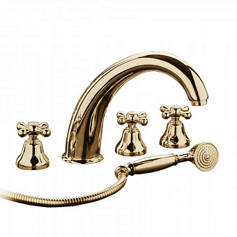 Смеситель для ванны Bongio Axel 15531OR0D золотой