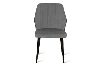 Кухонный стул AERO 50х63х82см велюр/сталь Dark Grey