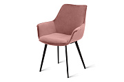 Кухонный стул AERO 65х44х85см велюр/сталь Rosa