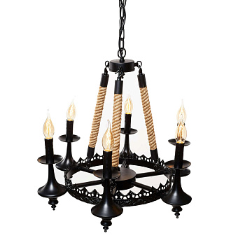 Люстра подвесная Loft It Castle Loft1862-6 240Вт 6 лампочек E14