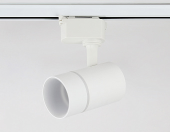Трековый светильник Ambrella Track System GL5216 12Вт GU10 белый матовый для однофазного трека