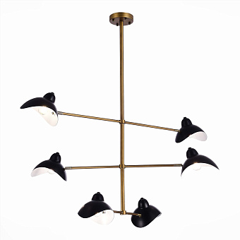 Люстра подвесная ST Luce MINNE SL1801.303.06 360Вт 6 лампочек E14