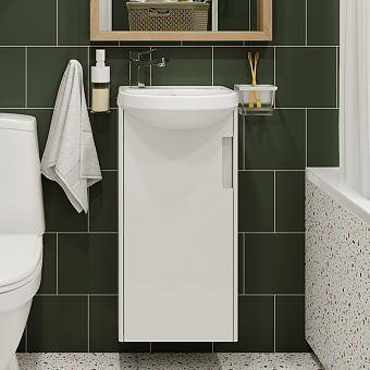 Раковина подвесная SANITA LUXE Лада LDASAWB01 37х31,5см