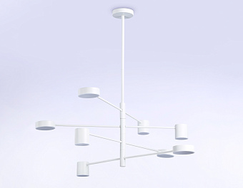 Люстра подвесная Ambrella COMFORT LineTech FL51688 48Вт 8 лампочек LED