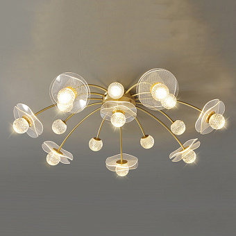 Люстра потолочная ImperiumLOFT Fredrika 223693-23 80Вт 15 лампочек LED